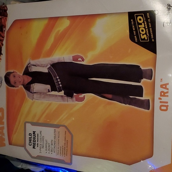 Star Wars Qi'Ra Costume Size Medium 8-10 - Picture 2 of 3